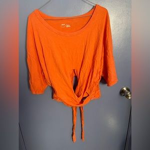 Aerie XXL cropped wrap top